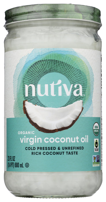 Virgin Coconut Oil Unrefined, Org, 23 fl oz