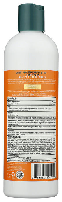 Anti-Dandruff Scalp Care 2-In-1 Shampoo + Conditioner, 12 floz