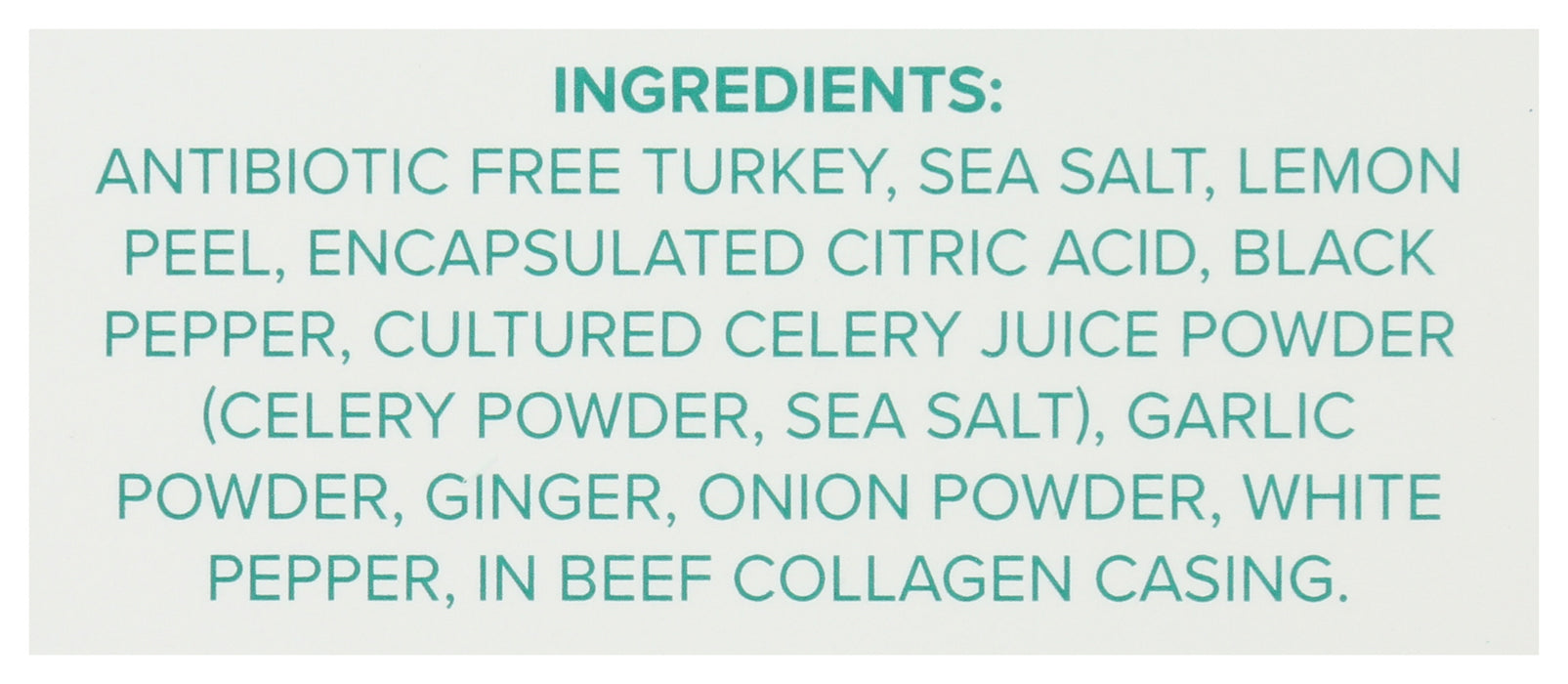 Turkey Stick, Lightly Peppered, GF Paleo, 1 oz