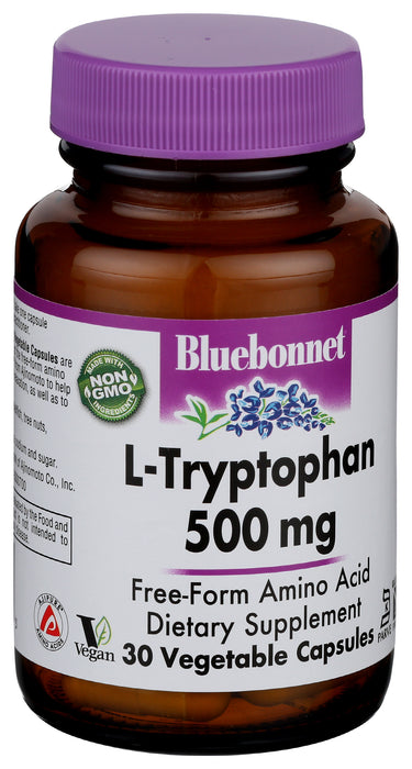 L-Tryptophan 500 mg, 30 vcap