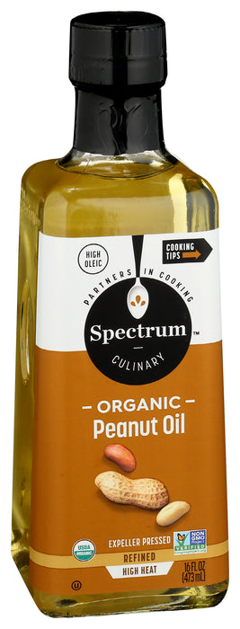 Peanut Oil Refined, Org, 16 fl oz