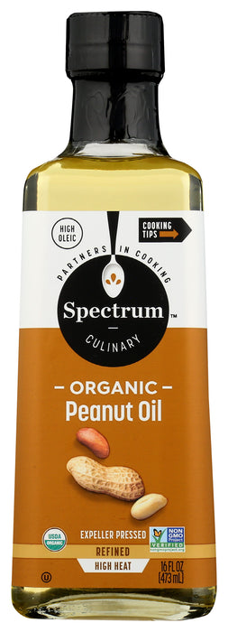 Peanut Oil Refined, Org, 16 fl oz