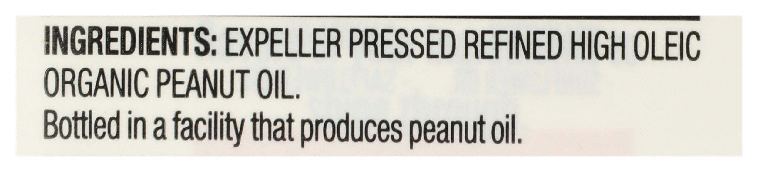 Peanut Oil Refined, Org, 16 fl oz