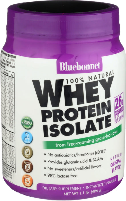 Whey Protein Isolate Powder, Original, 1.1 lb