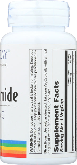 Niacinamide 500 mg, 100 vcap