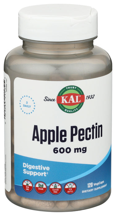 Apple Pectin 600 mg, 120 vcap