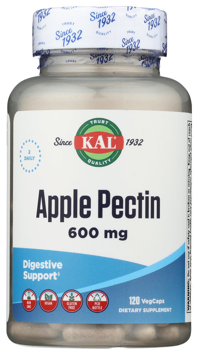 Apple Pectin 600 mg, 120 vcap