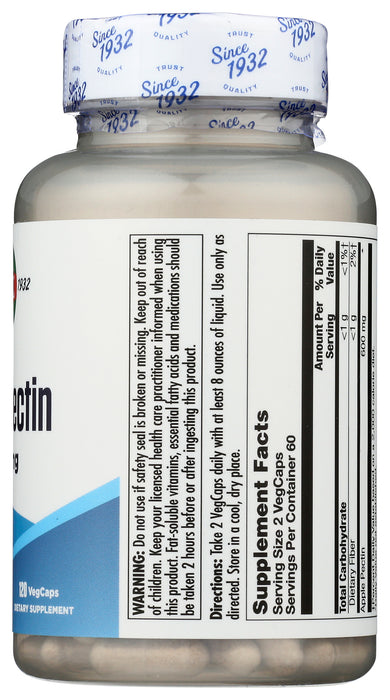 Apple Pectin 600 mg, 120 vcap