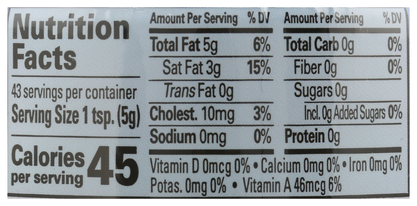 Ghee Clarified Butter, Org, 7.5 oz