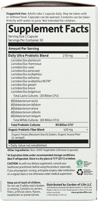 Dr. Formulated Probiotics, Once Daily Ultra Cool, 30 cap