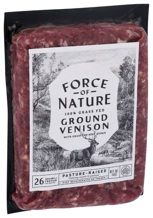 Grass Fed Ground Venison, 14 oz