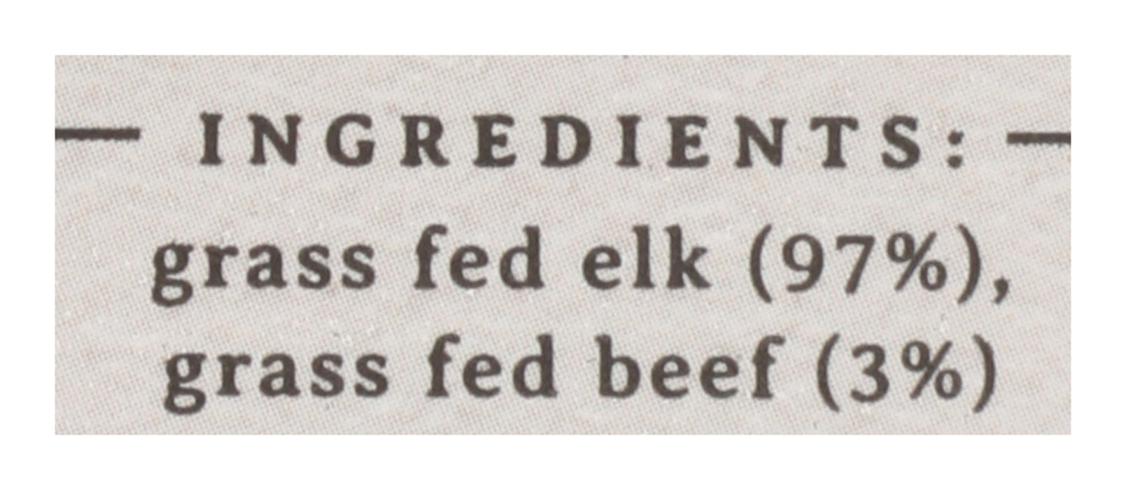 Grass Fed Ground Elk, 14 oz