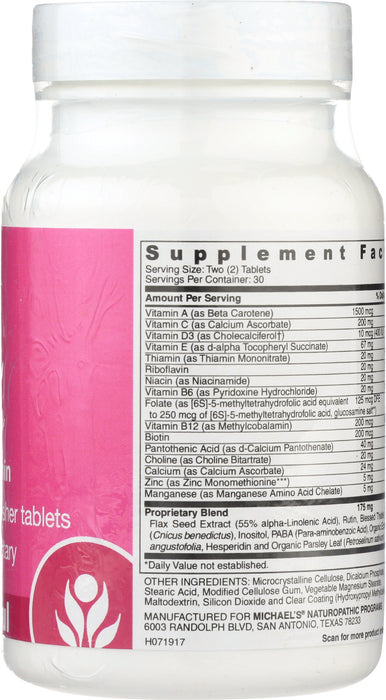 Pre-Teen Girls Daily Multivitamin, 60 tab