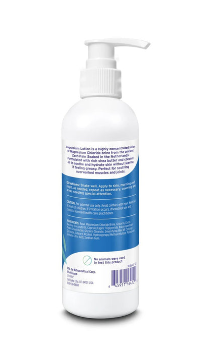 Magnesium Lotion, Unscented, 8 fl oz