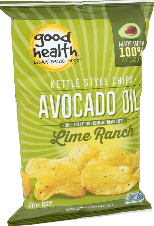 Potato Chips Avocado Oil, Lime Ranch, 5 oz