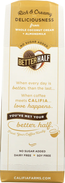 Better Half Non-Dairy Creamer, Unsweetened, 32 fl oz