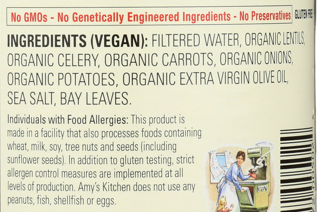 Lentil Soup, Org, 14.5 oz