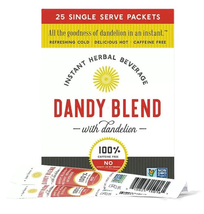 Dandy Blend Coffee Alternative, 25 single serv, 2.5 oz