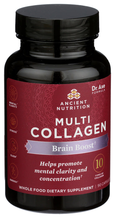 Multi Collagen, Brain Boost, 90 cap