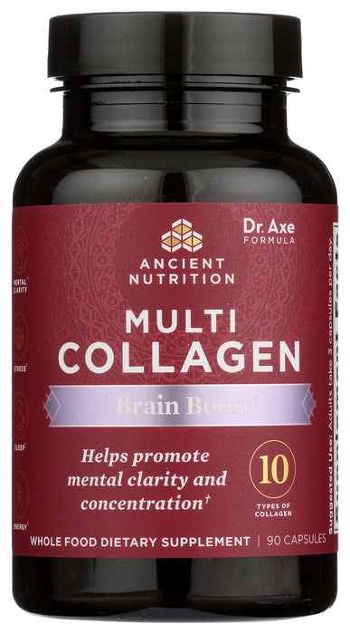 Multi Collagen, Brain Boost, 90 cap