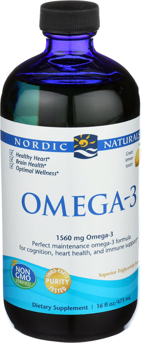 Omega 3, Liquid 1560mg, 16 floz