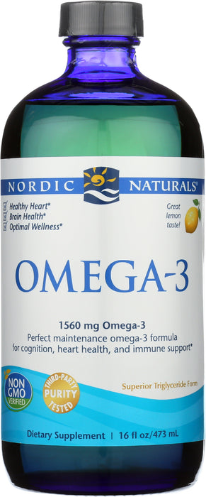 Omega 3, Liquid 1560mg, 16 floz