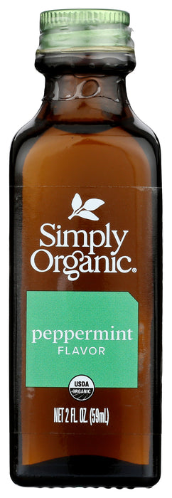 Peppermint Flavor, Non-Alcoholic, Org, 2 fl oz