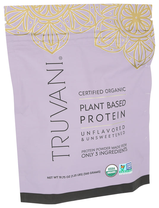 Plant Based Protein, Unflavored, Org, 20 Serv/19.75 oz