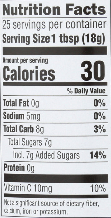 Seedless Raspberry Premium Spread, Org, 16.5 oz