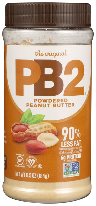 Powdered Peanut Butter, GF Vegan, 6.5 oz