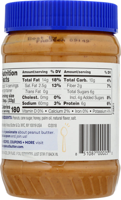 Peanut Butter, Bee's Knees, 16 oz