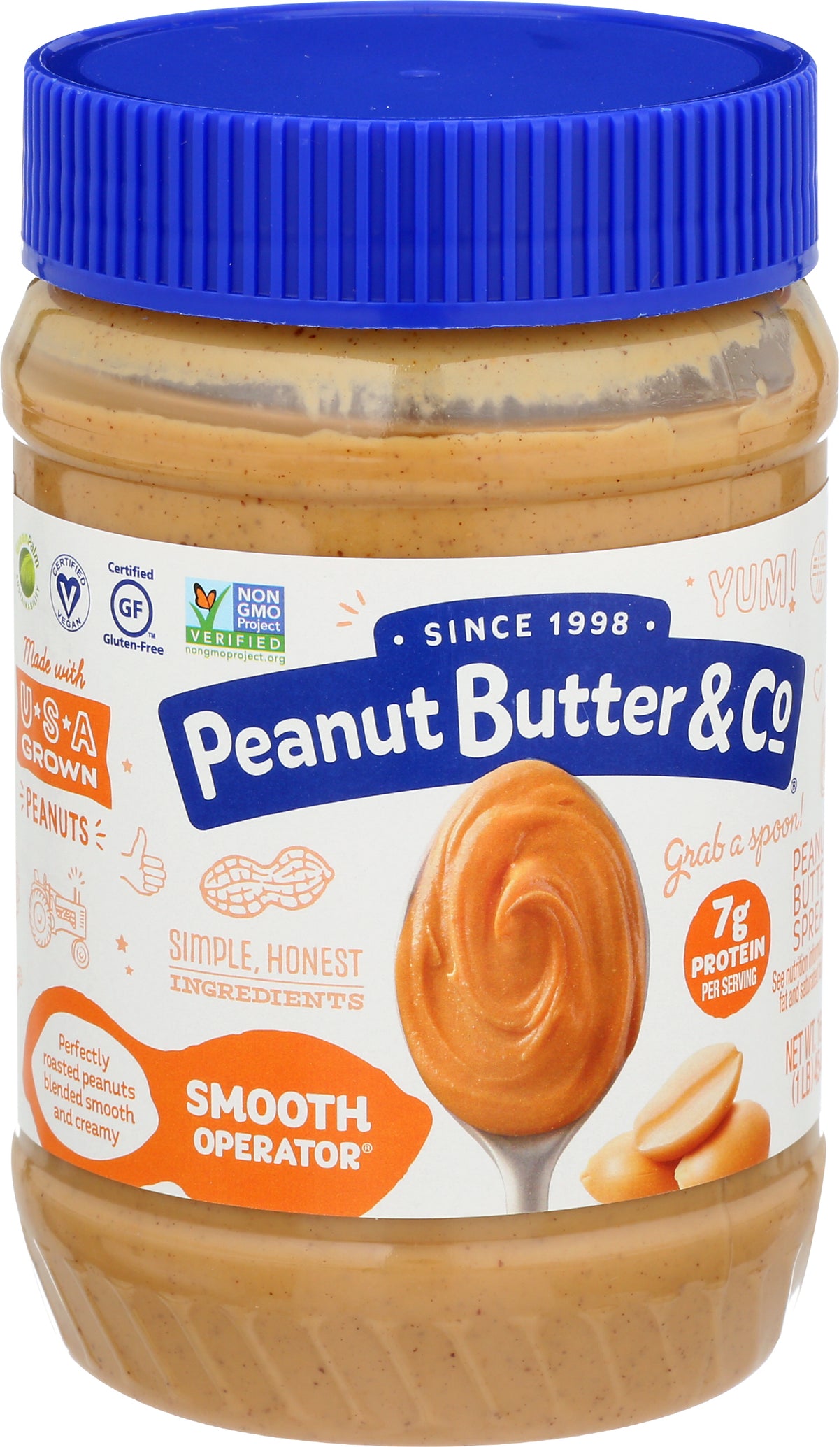 Peanut Butter, Smooth, 16 oz — Natures Pick Market