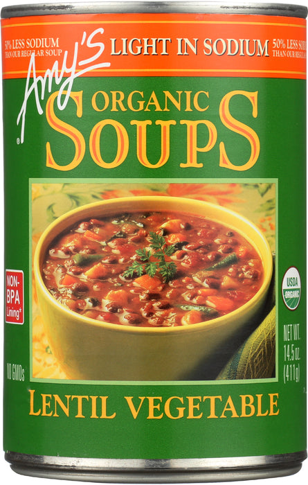 Lentil Vegetable Soup, LS Org, 14.5 oz