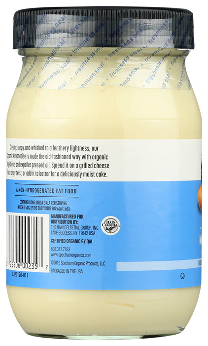 Mayonnaise, Org, 16 fl oz