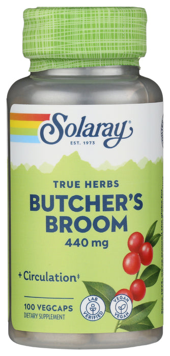 Butcher's Broom 440 mg, 100 vcap