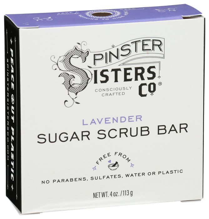 Sugar Scrub Bar, Lavender, 4 oz