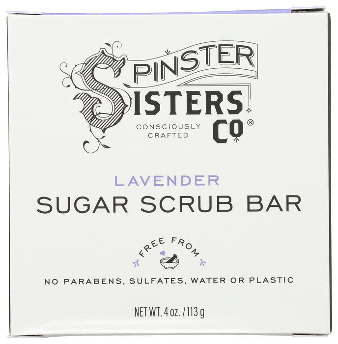 Sugar Scrub Bar, Lavender, 4 oz