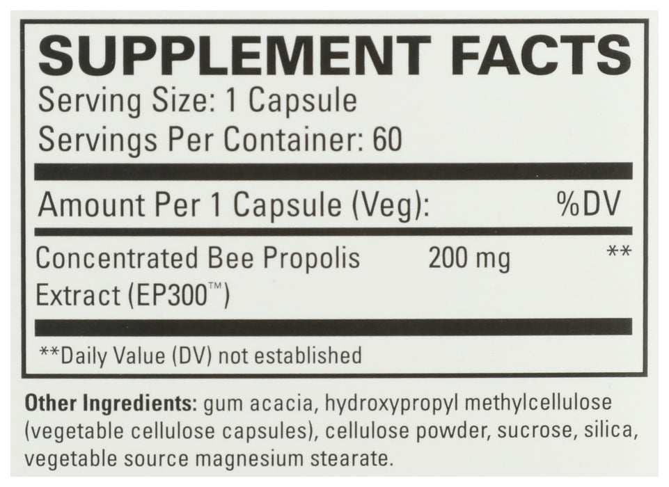 Propolis Extract EP300, 60 cap