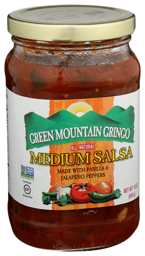 Medium Salsa, GF, 16 oz