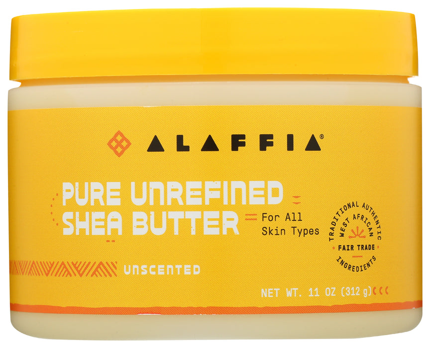 Pure Unrefined Shea Butter, Unscented, 11 oz