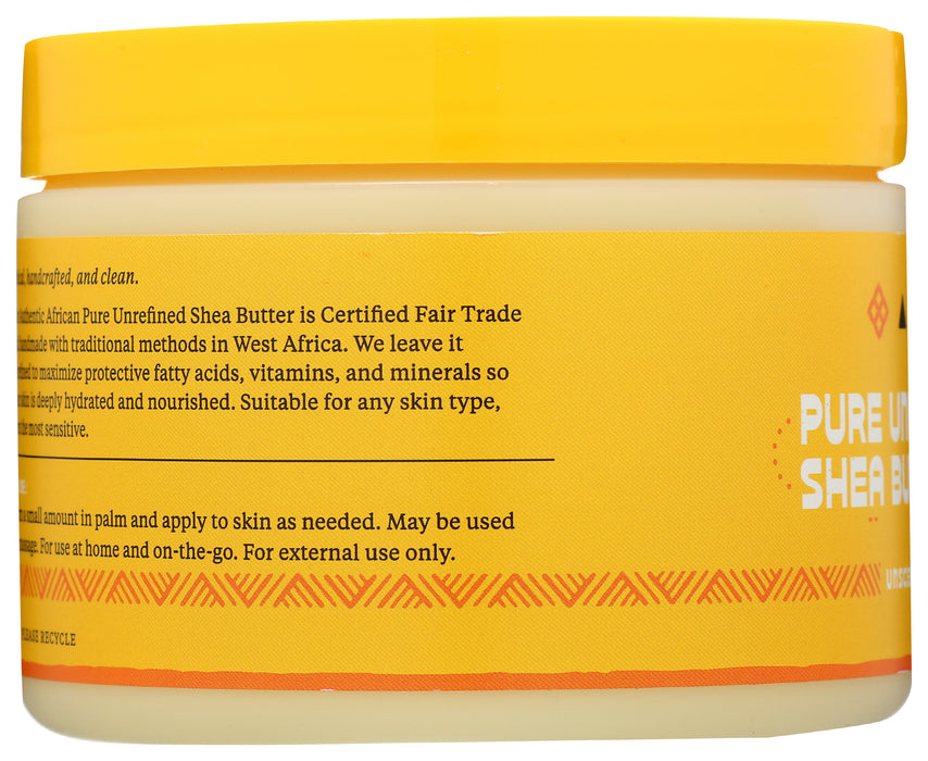 Pure Unrefined Shea Butter, Unscented, 11 oz