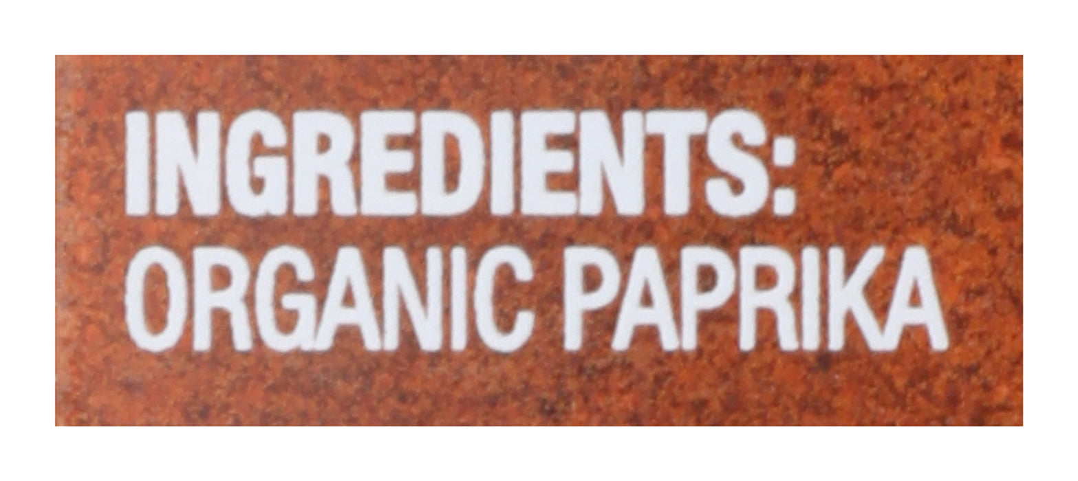 Hot Paprika, Org, 2.86 oz