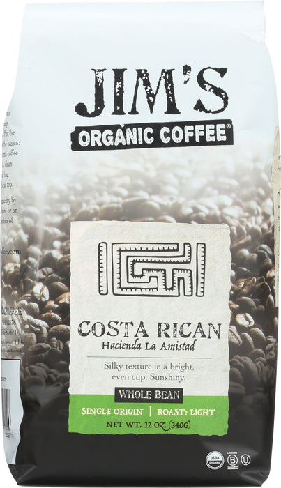 Costa Rican Coffee Beans, Org, 12 oz