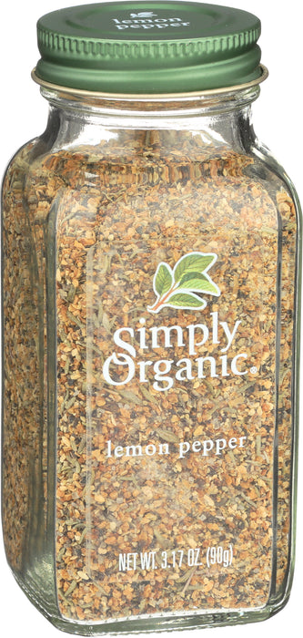 Lemon Pepper, Org, 3.17 oz
