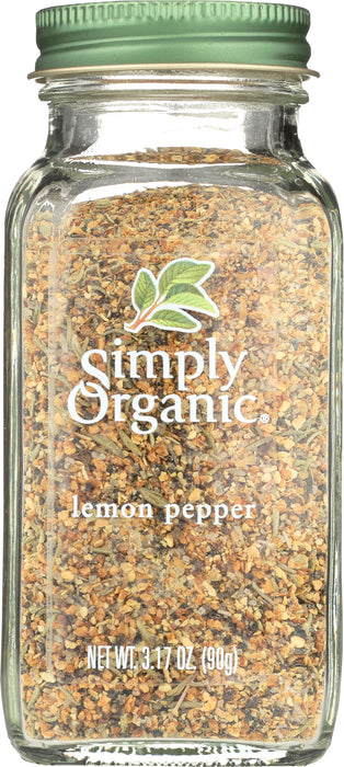 Lemon Pepper, Org, 3.17 oz