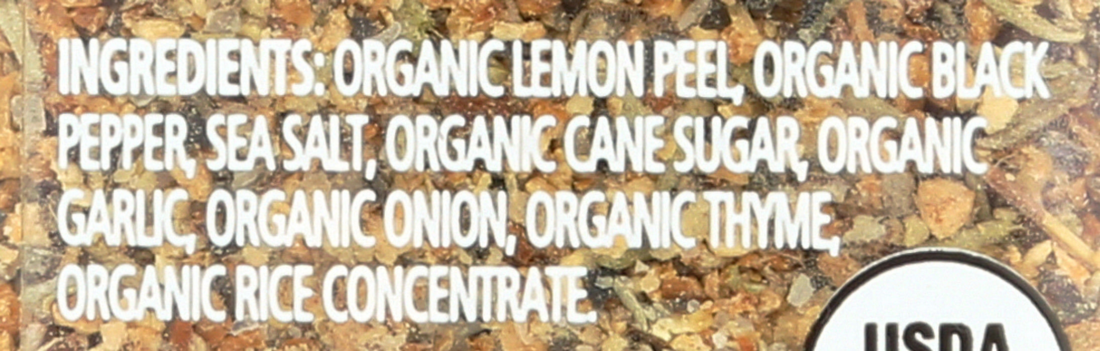 Lemon Pepper, Org, 3.17 oz