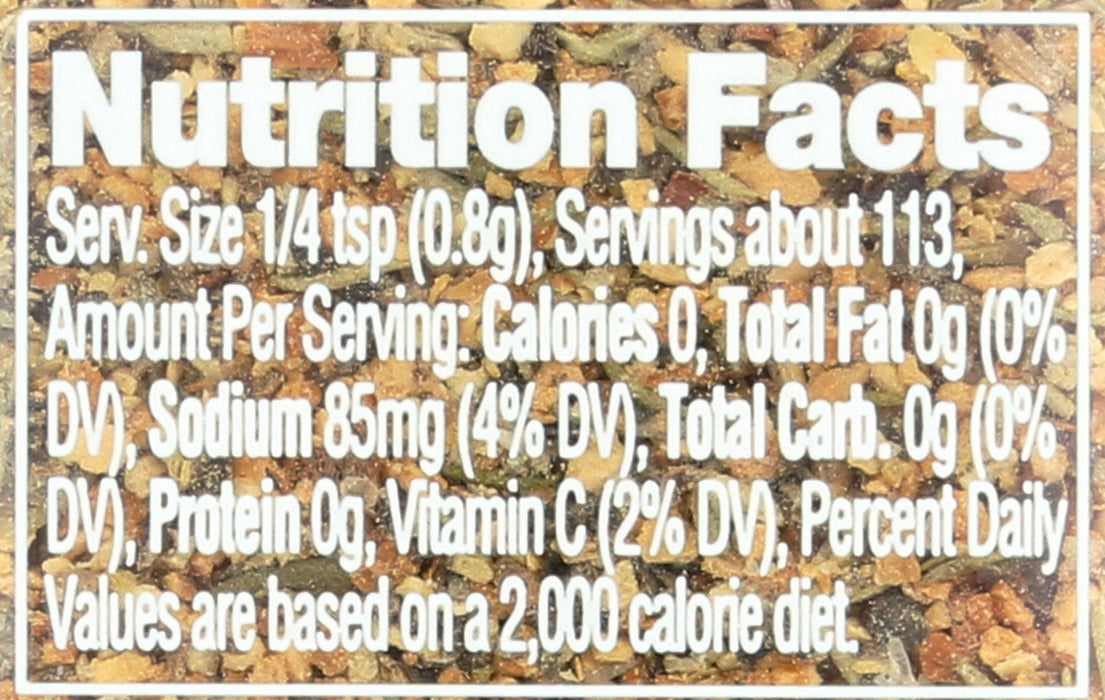 Lemon Pepper, Org, 3.17 oz