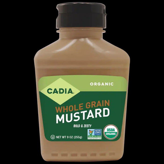 Whole Grain Mustard, Org, 8 oz