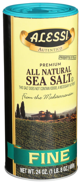 Premium Sea Salt, Fine, 24 oz