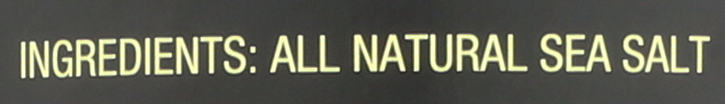 Premium Sea Salt, Fine, 24 oz